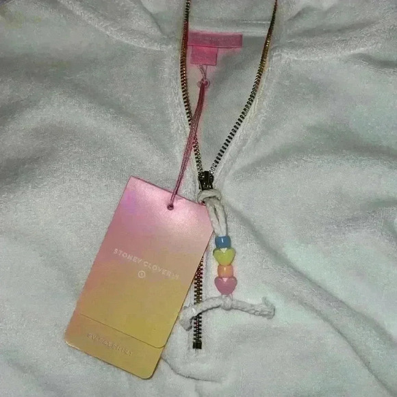 Stoney Clover Lane x Target w/ free koozie TERRY CLOTH Sweatshirt  NWT - Picture 7 of 7